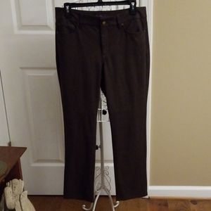 NYDJ brown legging, size 10P